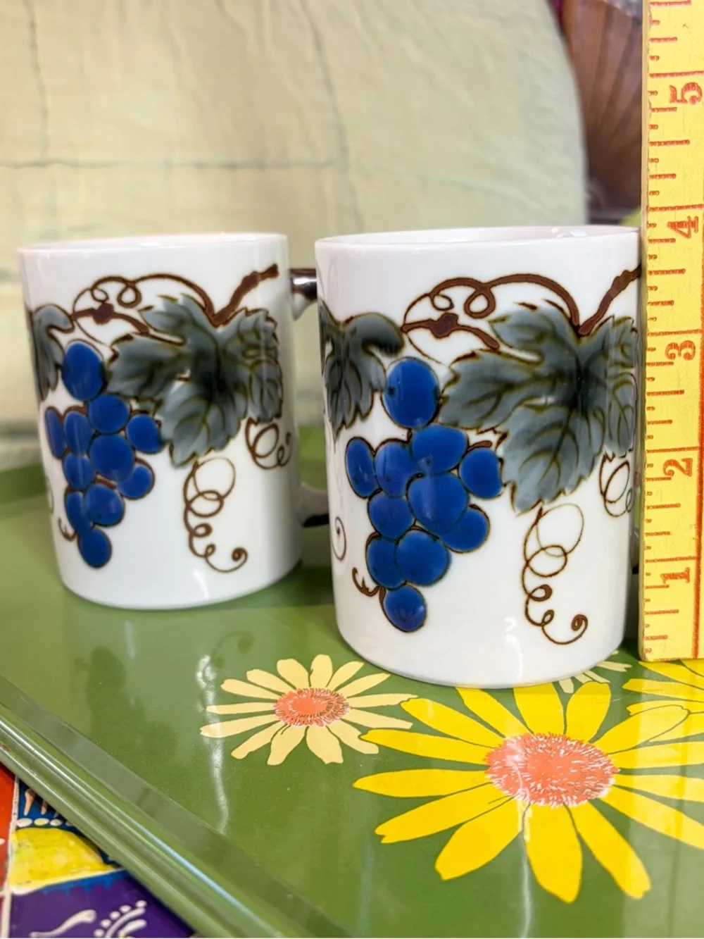 Otagiri Japan Grape Mug set of 2